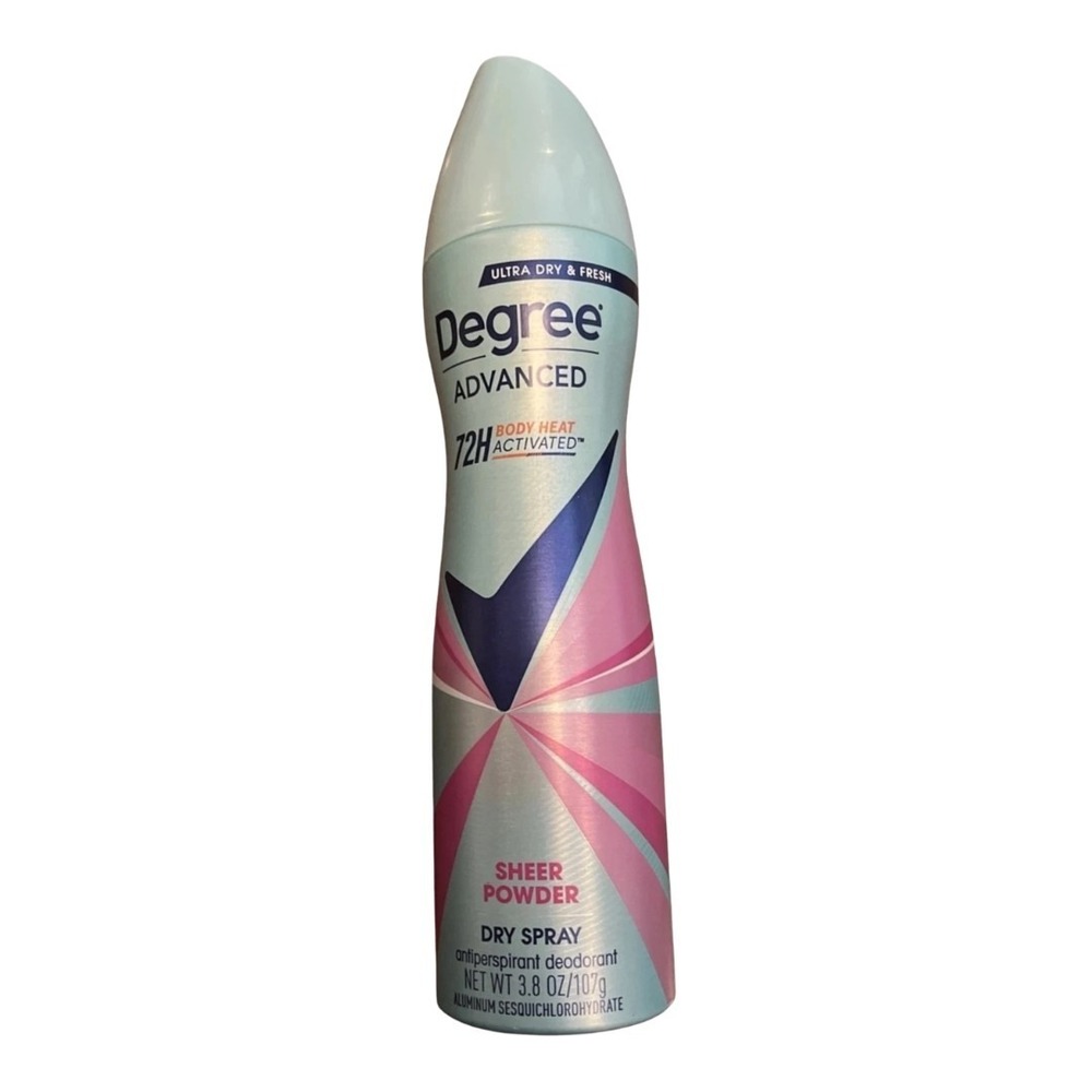 Degree Advanced 72H Sheer Powder Dry Spray Antiperspirant Deodorant Bin Deal